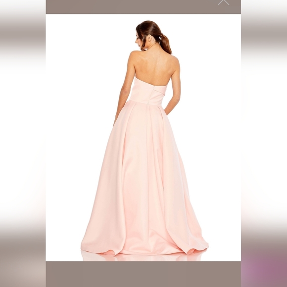 Mac Duggal 20457 - Strapless Semi-Ballgown Dres - Picture 4 of 4